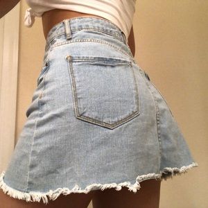 denim skirt
